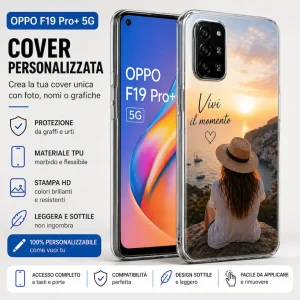 Cover personalizzata oppo F19 Pro+ 5G