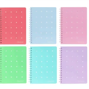 Quaderno a spirale A5 Pin It – Righe medie e superiori