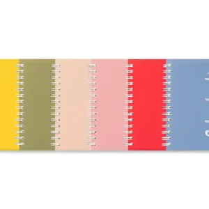 Quaderno a spirale A7 Pastel – Quadretti 5 millimetri